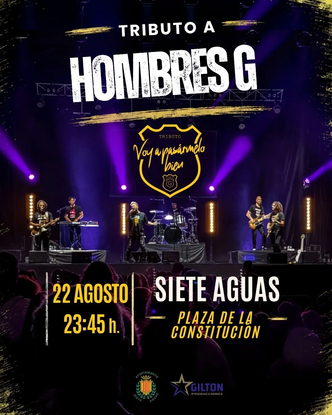 VOY A PASÁRMELO BIEN - TRIBUTO A HOMBRES G