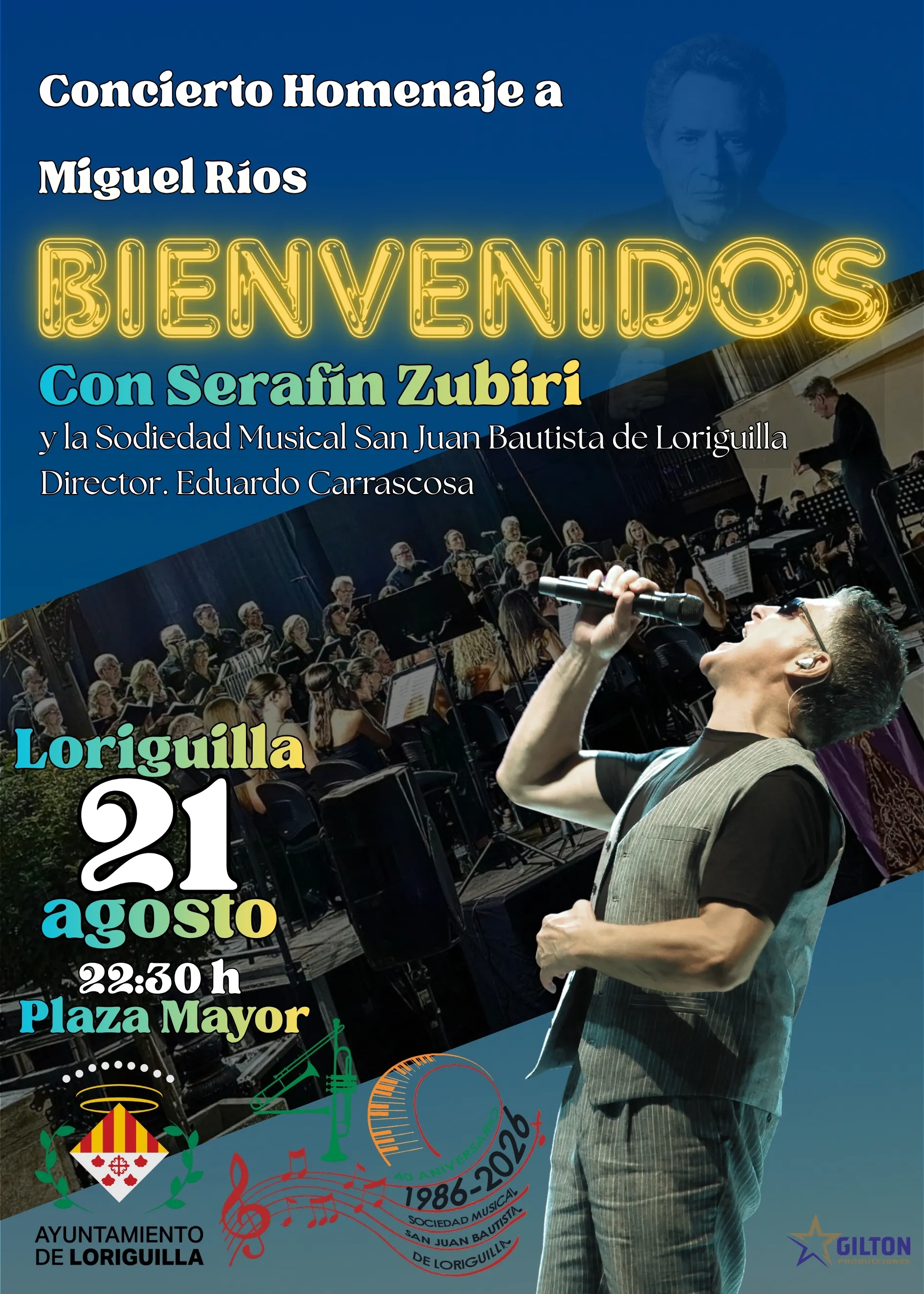 SERAFÍN ZUBIRI - BIENVENIDOS - LORIGUILLA (VALENCIA)