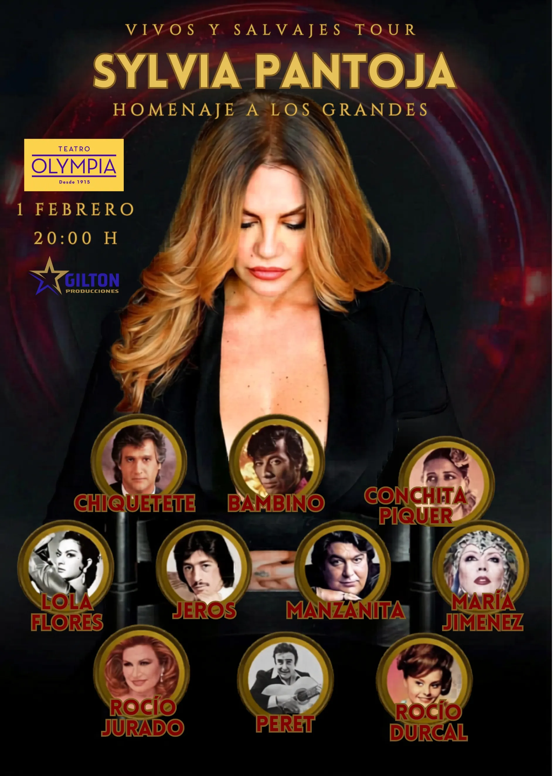 SYLVIA PANTOJA - VIVOS Y SALVAJES TOUR